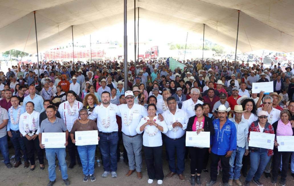 Arranca en Calpan Programa de Fertilizantes para el Bienestar
