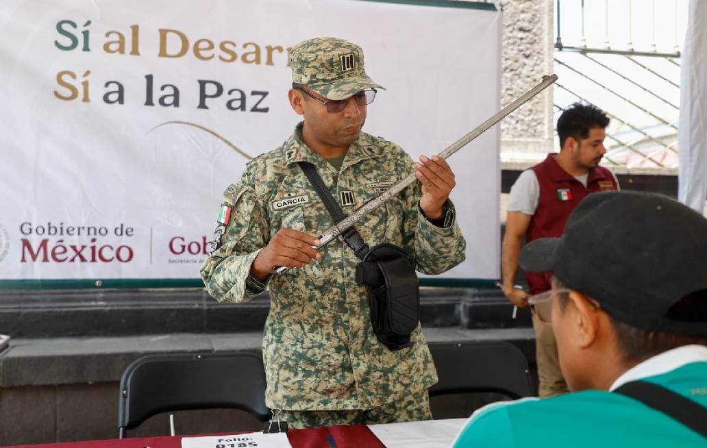 Gran participación de poblanos en Programa “Sí al Desarme, Sí a la Paz”