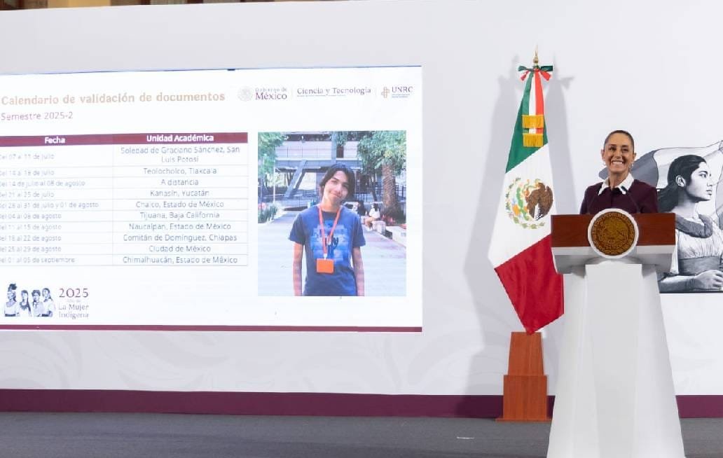 Invita Sheinbaum a registrarse a la Universidad Nacional Rosario Castellanos