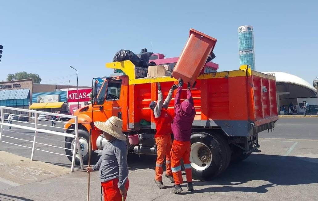 Operará con normalidad servicio de recolección de basura del 1 a 5 de mayo en Puebla Capital