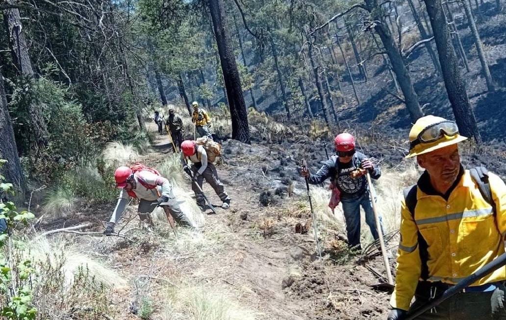 Reportan daños por incendios en Puebla