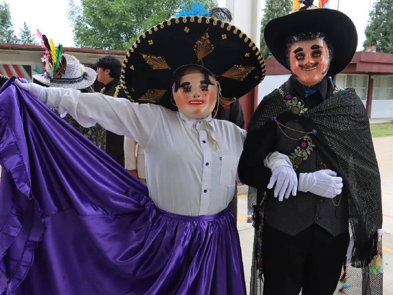 durante el evento estudiantes