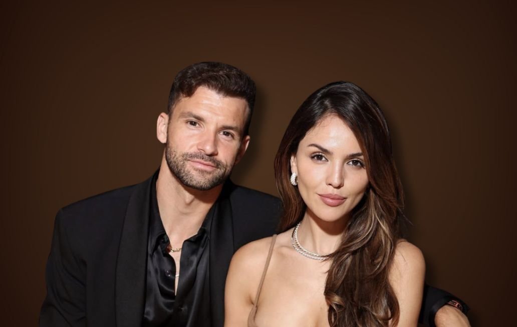 Presentación oficial de Eiza González y Grigor Dimitrov en Francia