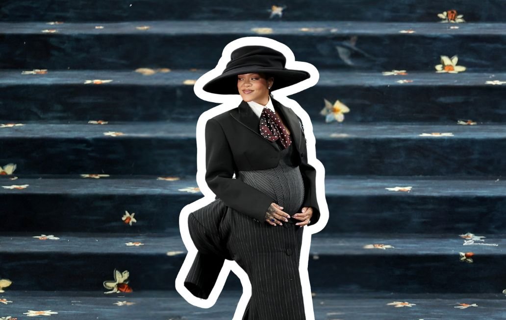 Rihanna anuncia su tercer embarazo en la MET Gala