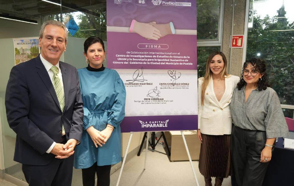Convenio inédito entre Gobierno de la Ciudad de Puebla y CIEG de la UNAM impulsa capacitación en igualdad y perspectiva de género Convenio inédito entre Gobierno de la Ciudad de Puebla y CIEG de la UNAM impulsa capacitación en igualdad y perspectiva de género