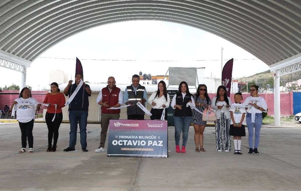 Fortalece Gobierno de la Ciudad de Puebla espacios educativos en la colonia Clavijero