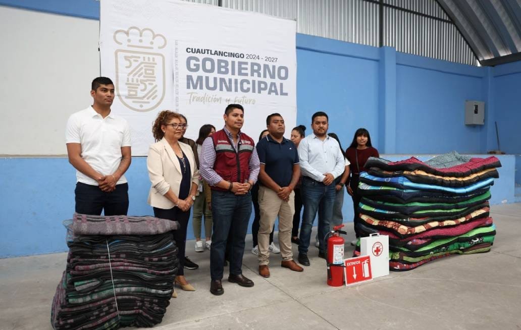 Habilita presidente municipal de Cuautlancingo albergues temporales ante la temporada de lluvias