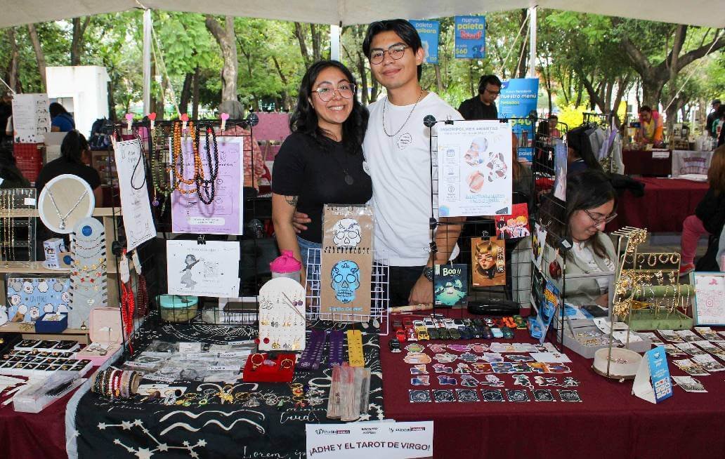 Impulsa Gobierno de la Ciudad de Puebla talento joven con el Mercadito de las Juventudes