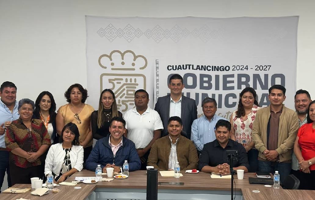 Preside Omar Muñoz, alcalde de Cuautlancingo, sesión ordinaria del COPLADEMUN