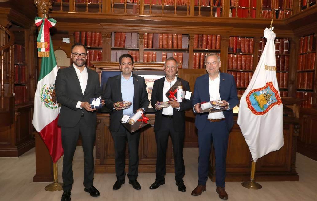 Recibe Gobierno de la Ciudad de Puebla a diputados alemanes Recibe Gobierno de la Ciudad de Puebla a diputados alemanes