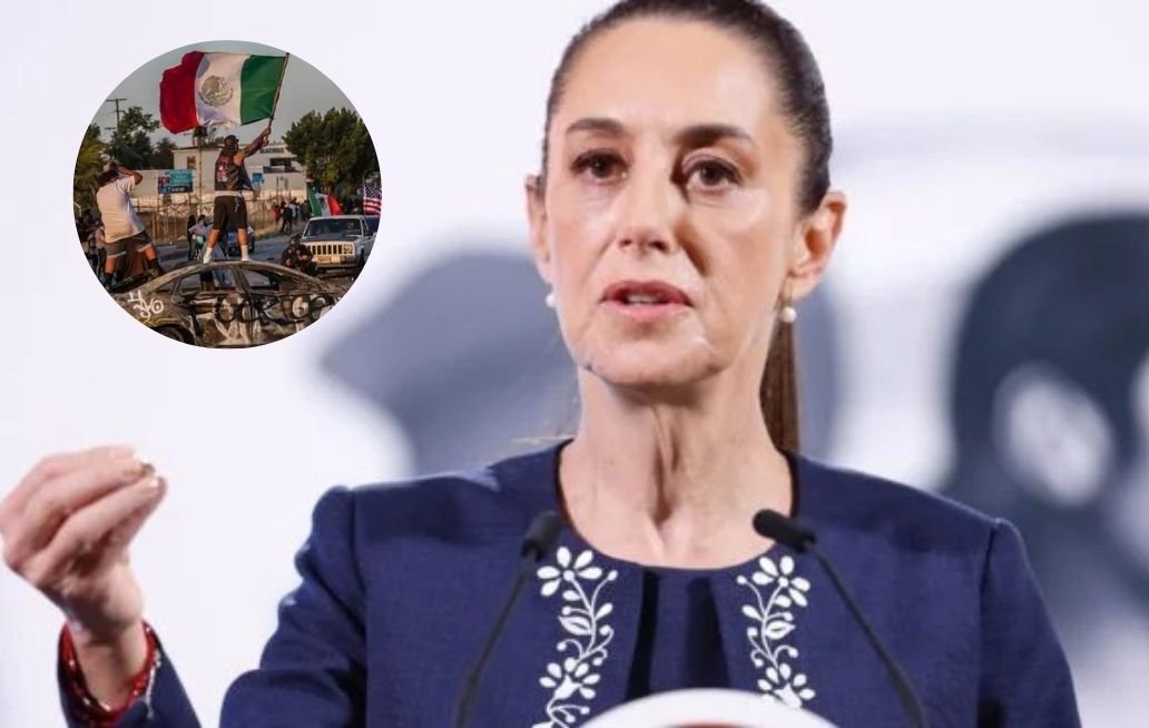 Protestas en Los Ángeles: Sheinbaum, Noroña y Trump, tres voces en disputa por los migrantes mexicanos en EE.UU. Protestas en Los Ángeles: Sheinbaum, Noroña y Trump, tres voces en disputa