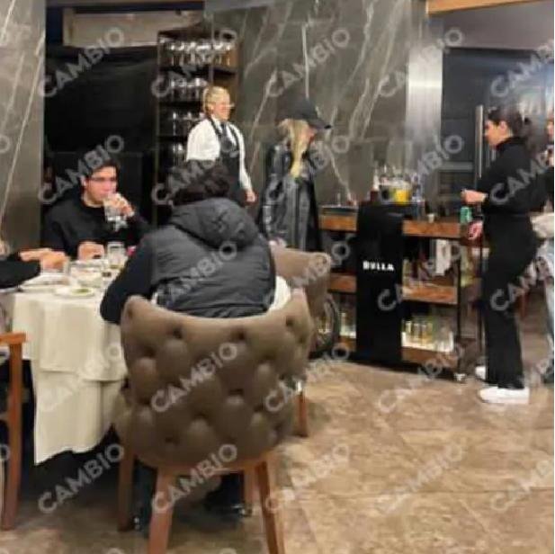 Belinda y su romántica cena con García Parra en Puebla