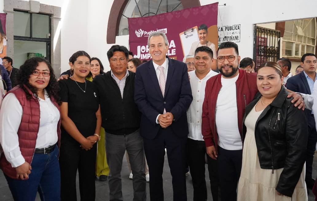Acerca Gobierno de la Ciudad de Puebla Jornada Imparable de Servicios a San Jerónimo Caleras