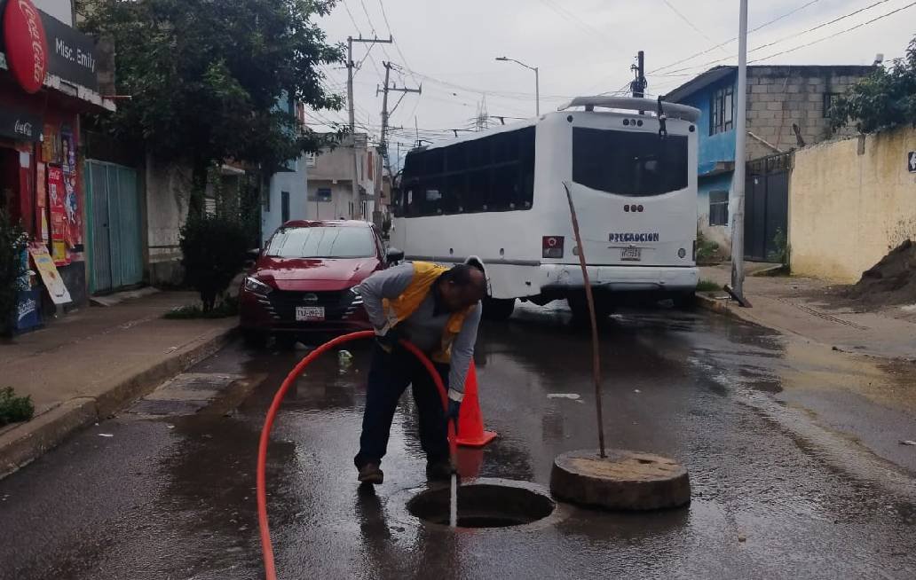 Agua de Puebla Intensifica el desazolve en esta temporada de lluvias