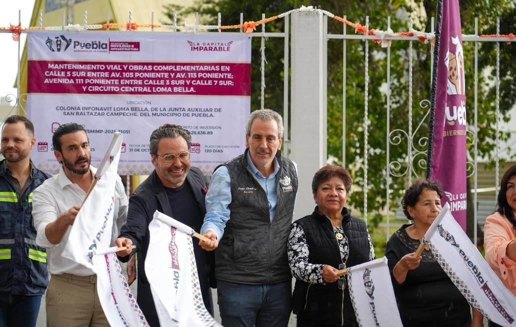 Arranca Chedraui rehabilitación vial en la unidad habitacional Loma Bella