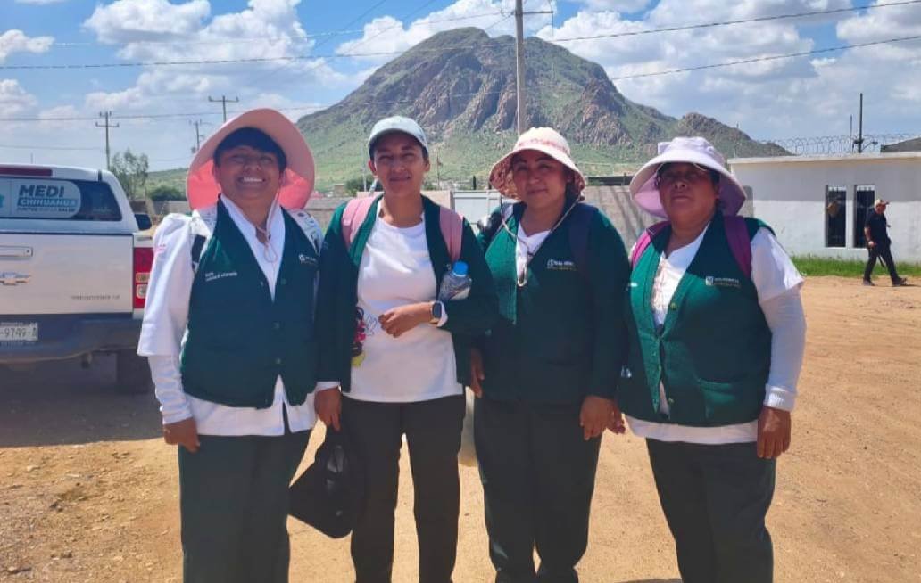Avanza labor de enfermeros poblanos en combate al sarampión en Chihuahua