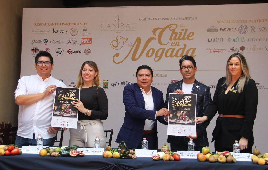 CANIRAC anunció la tradicional comida de su majestad el «Chile en Nogada»