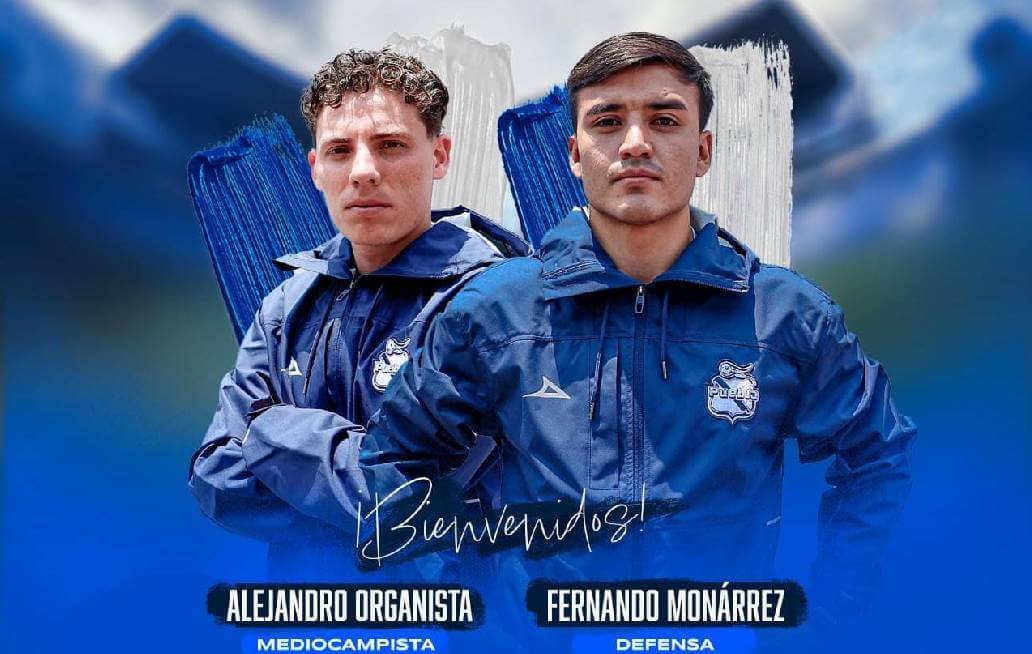Club Puebla anuncia dos refuerzos: Alejandro Organista y Fernando Monárrez