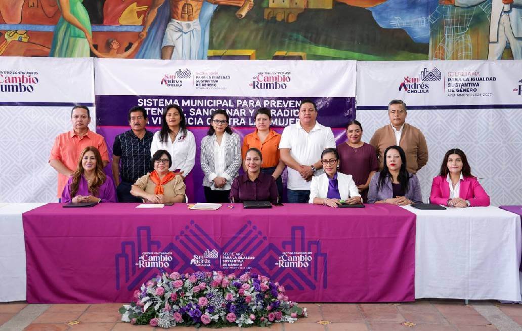 Fortalece San Andrés Cholula acciones coordinadas en favor de las mujeres Fortalece San Andrés Cholula acciones coordinadas en favor de las mujeres