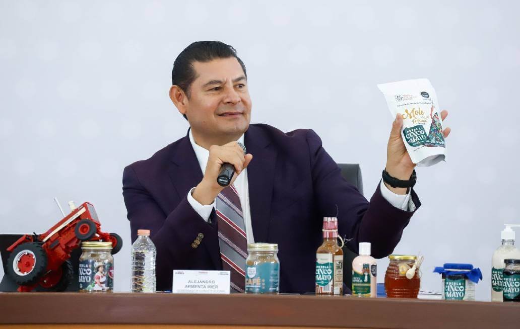 La gran obra es Puebla con seguridad para las campesinas y campesinos: Armenta