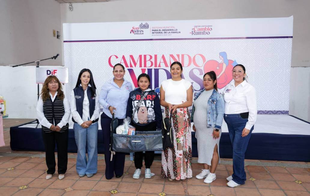 Respalda presidenta de San Andrés Cholula a futuras mamás con apoyos y talleres