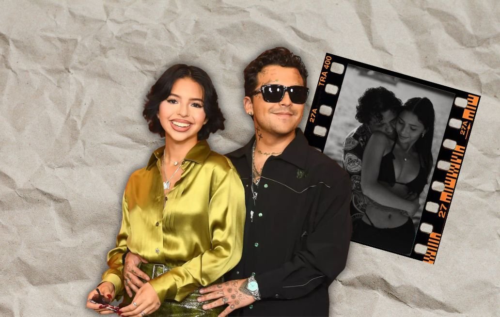 Christian Nodal y Ángela Aguilar celebran un año de casados