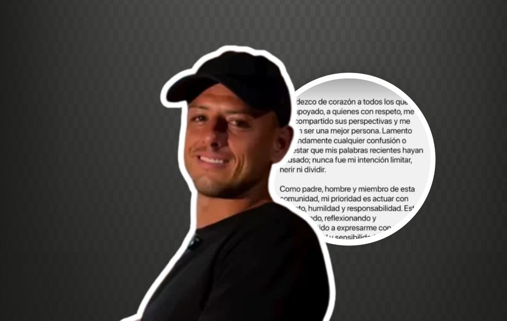 'Chicharito' Hernández lanza un comunicado tras la polémica