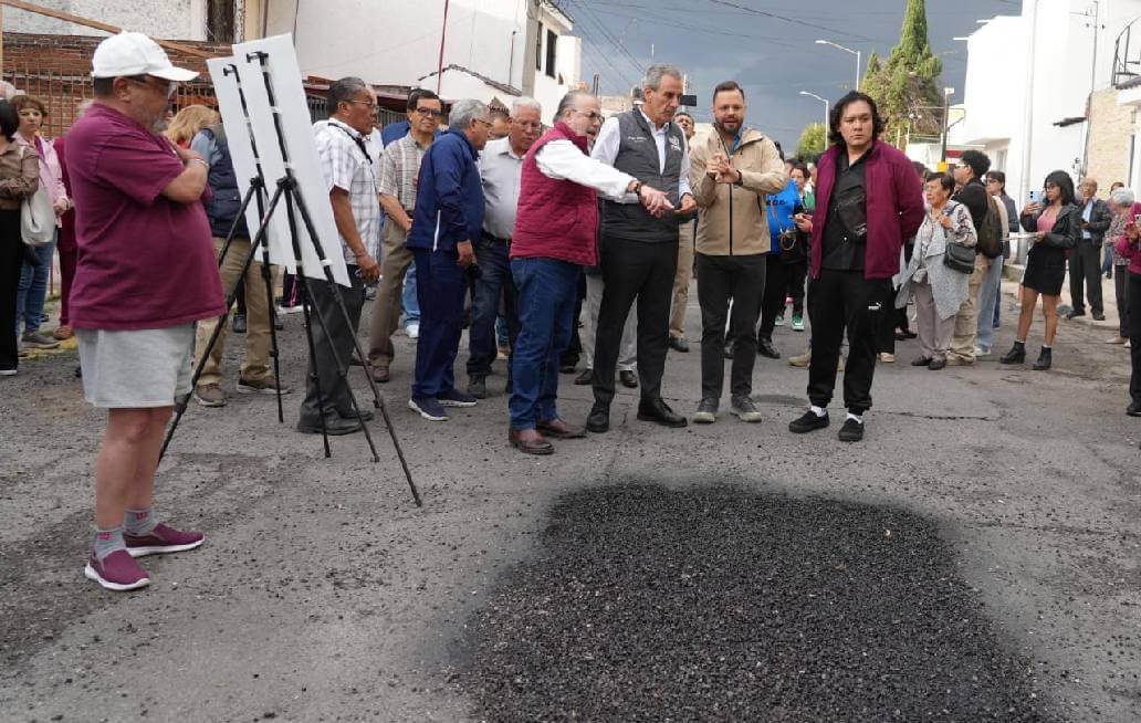 Encabeza Chedraui arranque de trabajos de bacheo en frío en la capital