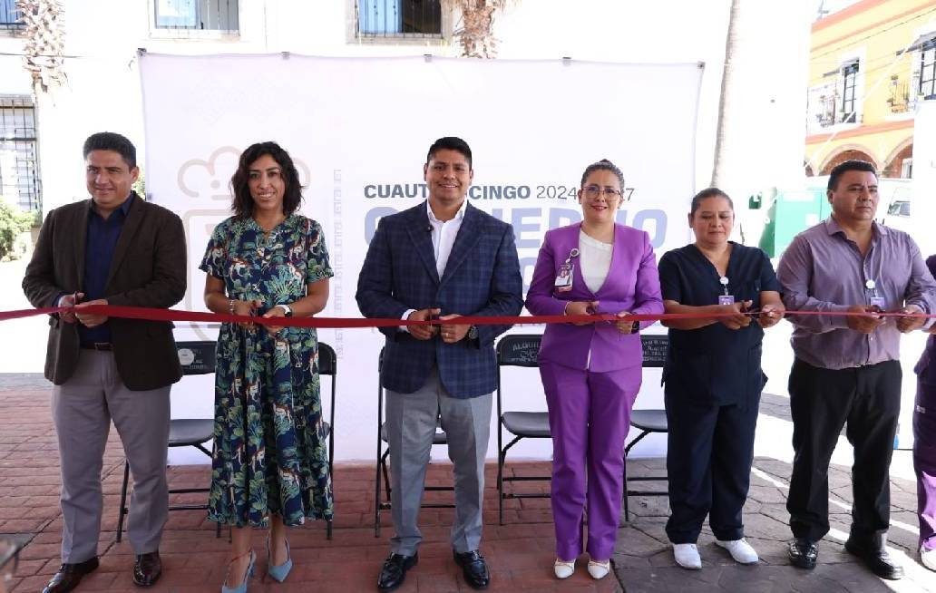 Encabezan Omar Muñoz y Norma Pimentel jornada de salud en Cuautlancingo