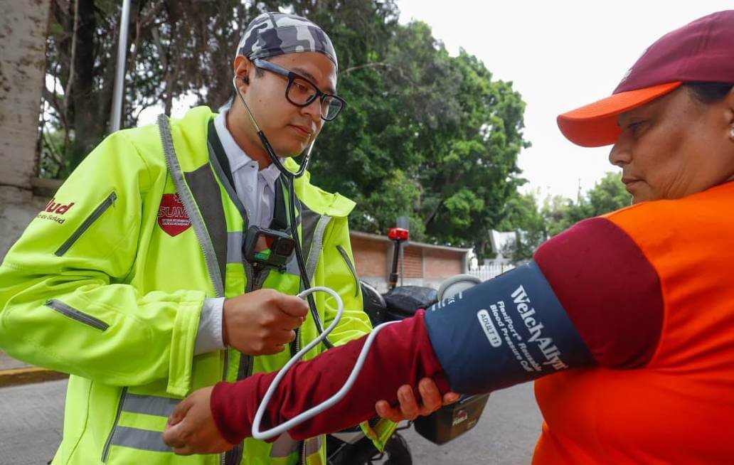 Fortalece Gobierno de Puebla el Sistema de Emergencias Médicas con Motoambulancias
