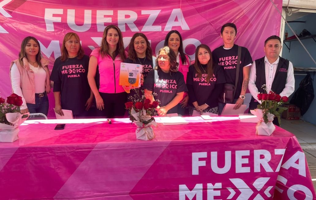 Fuerza por México Puebla instala nuevos comités en San Baltazar Campeche y San Felipe Hueyotlipan