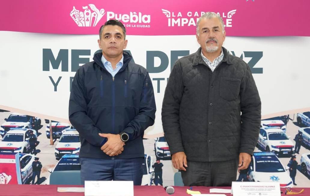 Gobierno de la Ciudad de Puebla garantiza el despliegue de acciones de seguridad