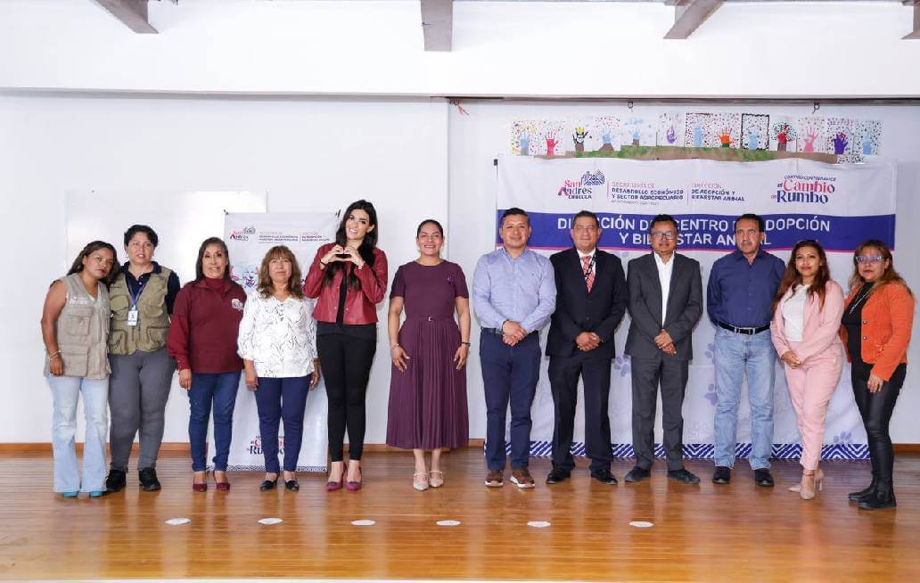 Impulsa presidenta de San Andrés Cholula dialogo y colaboración sobre protección animal