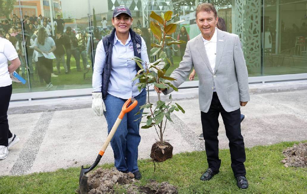 Inicia presidenta de San Andrés Cholula la jornada de reforestación “Semillas del Futuro 2025”