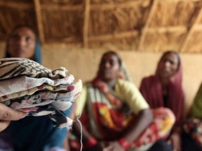 higiene menstrual y dignidad femenina en Gaza