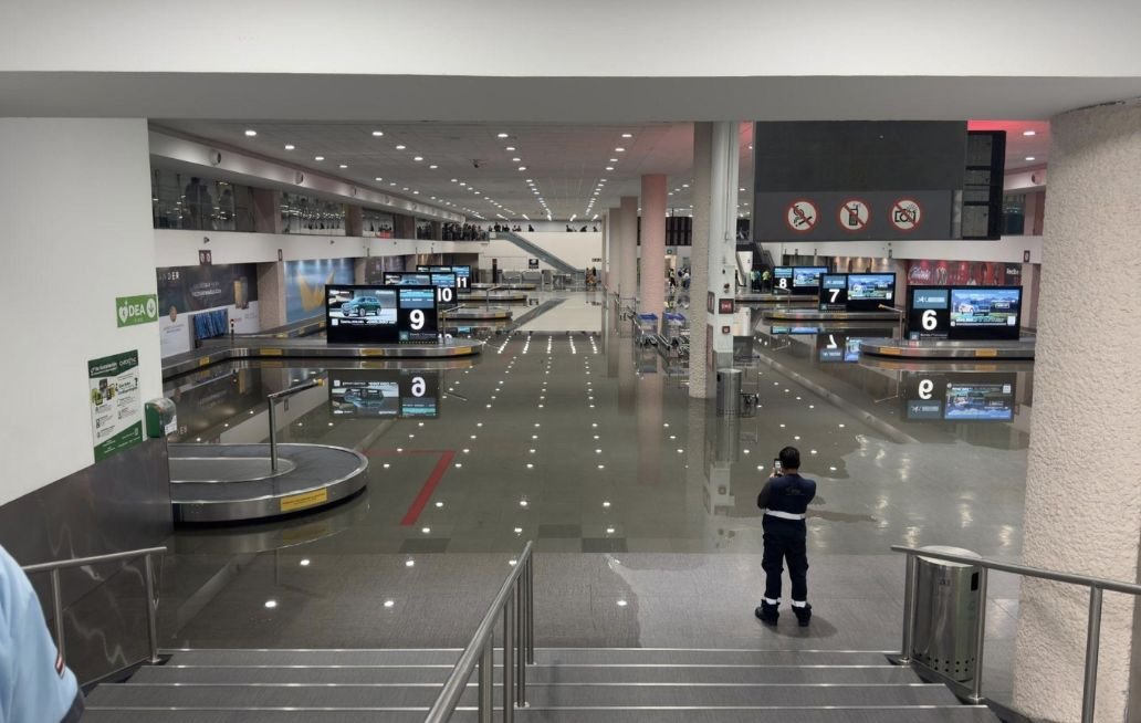 AICM reanuda operaciones afectar a 14 900 pasajeros por lluvias Aeropuerto Internacional Benito Juárez Ciudad de México