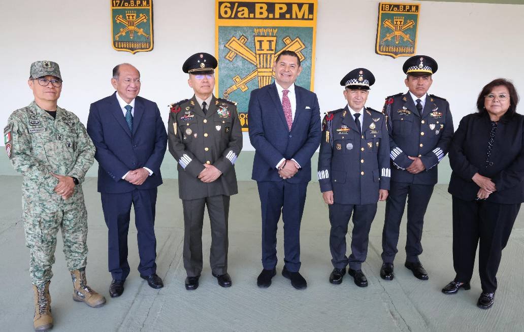 Puebla fortalece construcción de paz y confianza con nuevo mando de Guardia Nacional