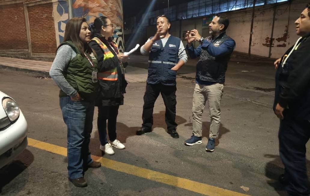 Realiza Contraloría Municipal de Puebla Capital supervisión nocturna de nuevas luminarias 1