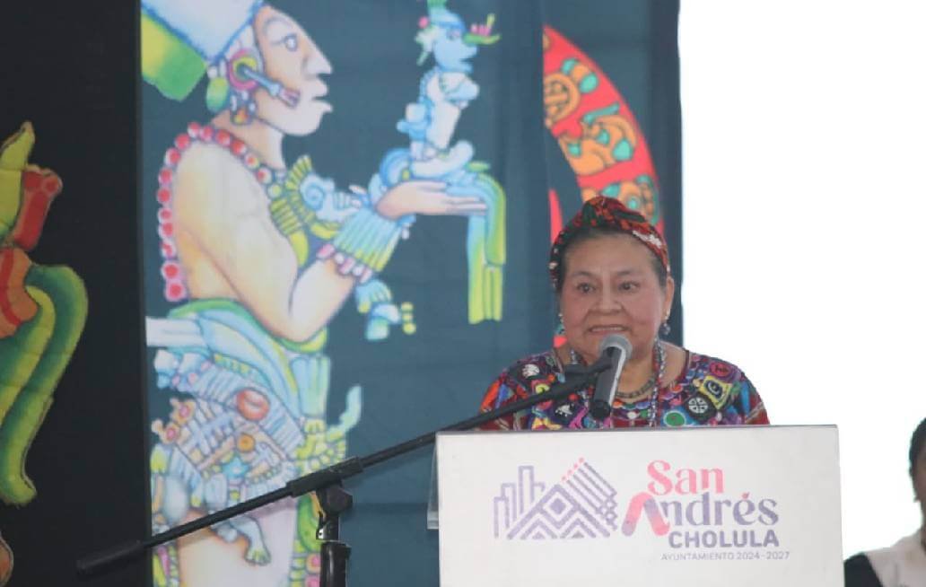 San Andrés Cholula sede del Clúster del Ecosistema de Cultura y Arte con asistencia de Rigoberta Menchú