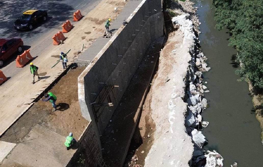 Supervisa Gobierno de la Ciudad de Puebla construcción de muro de contención en límites del Río Alseseca Supervisa Gobierno de la Ciudad de Puebla construcción de muro de contención en límites del Río Alseseca