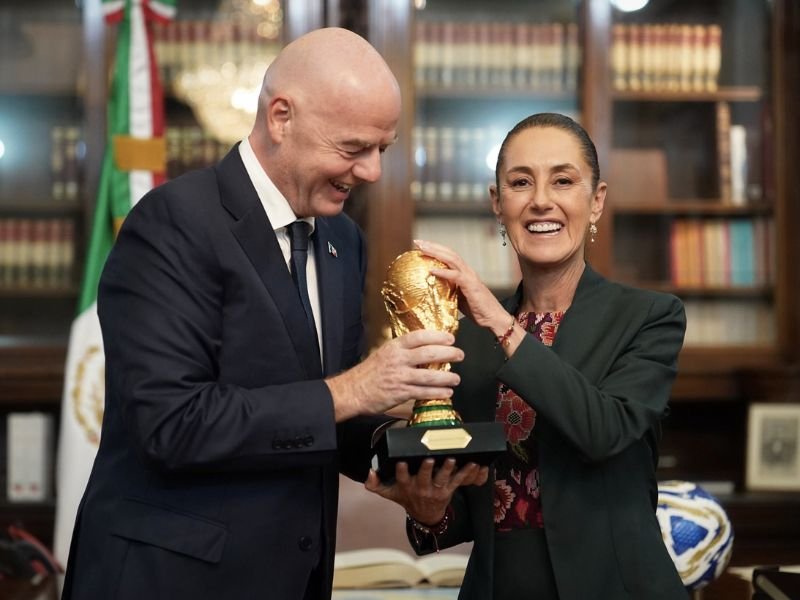 méxico sede del mundial. Sheinbaum

