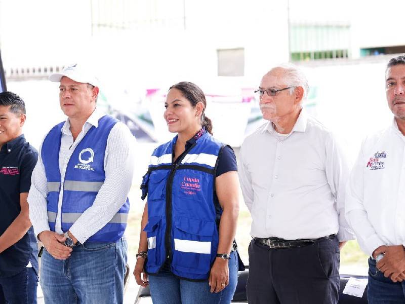 durante su mensaje la alcaldesa