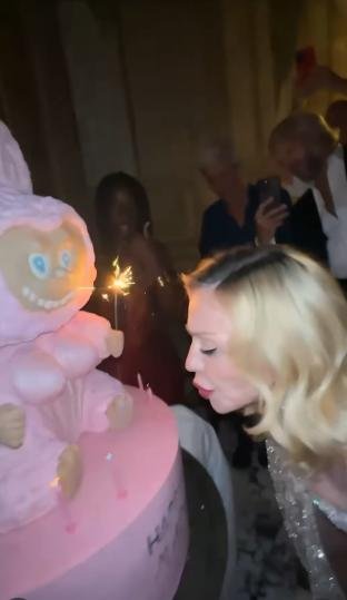 Madonna celebra en Italia su cumpleaños número 67