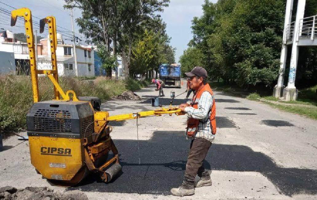 Campaña Capitalina Bacheando Puebla: optimiza la movilidad de las y los poblanos