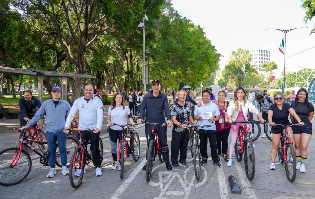 Participa Chedraui en la Rodada Patrimonial en el Centro Histórico Participa Chedraui en la Rodada Patrimonial en el Centro Histórico