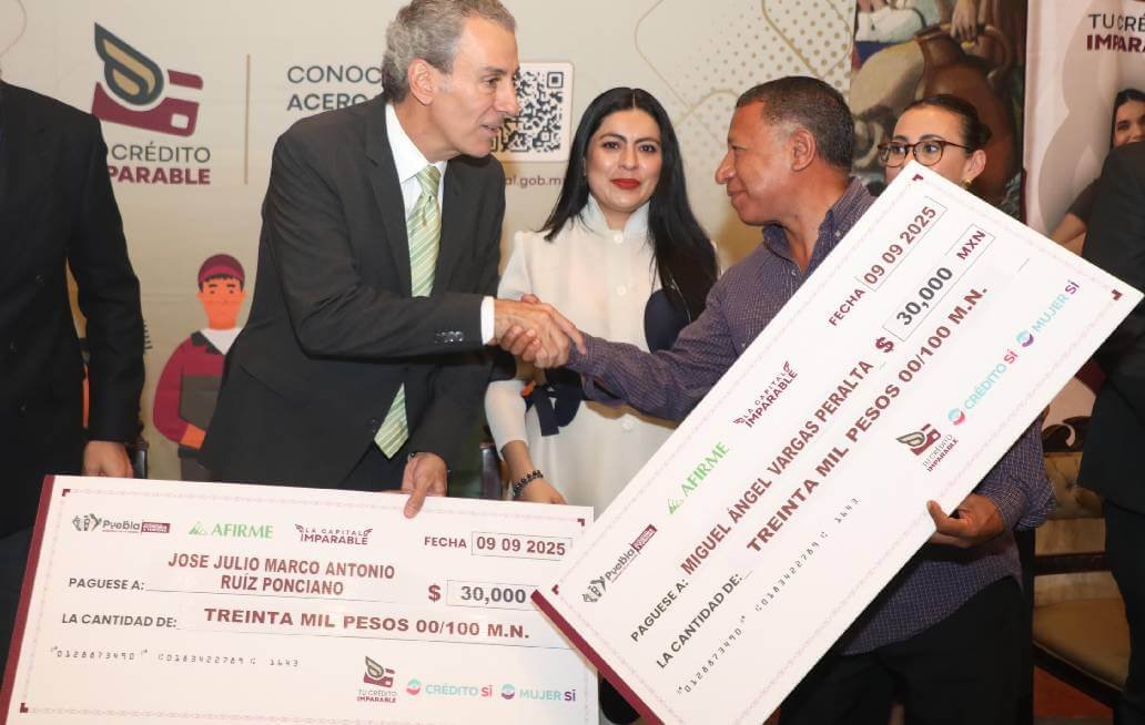 Entrega Chedraui cheques de “Tu Crédito Imparable” para micro, pequeñas y medianas empresas