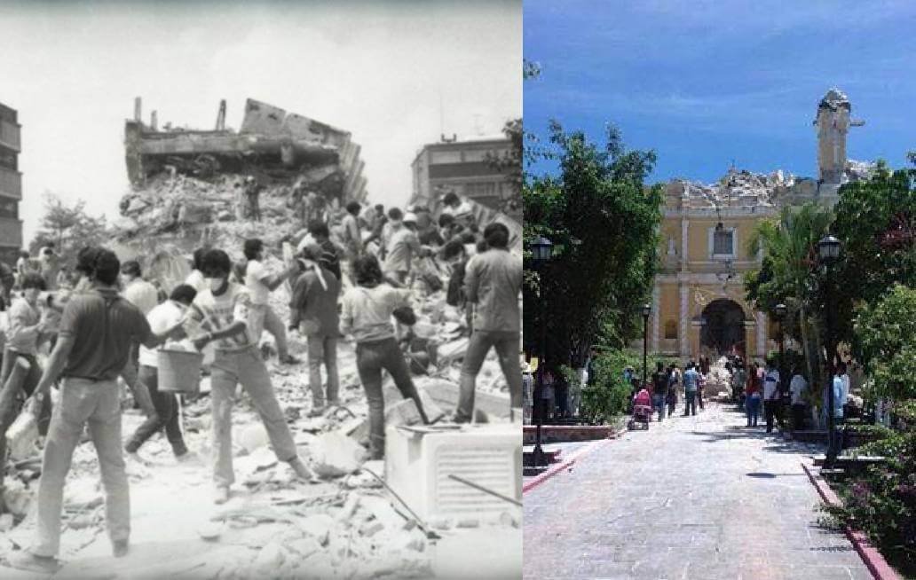 Los terremotos que marcaron a México: 1985 y 2017
