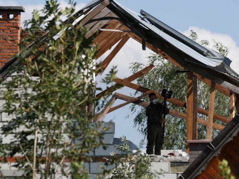 POLONIA DERRIBA DRONES RUSOS