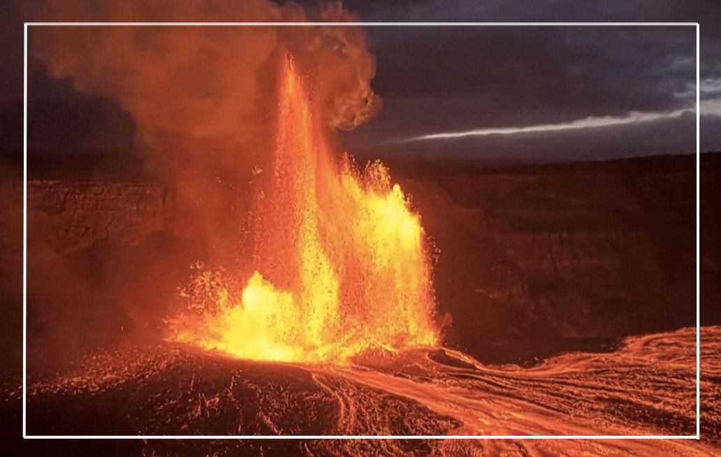 Volcán Kīlauea sorprende con erupción de lava de 150 m volcán Kīlauea