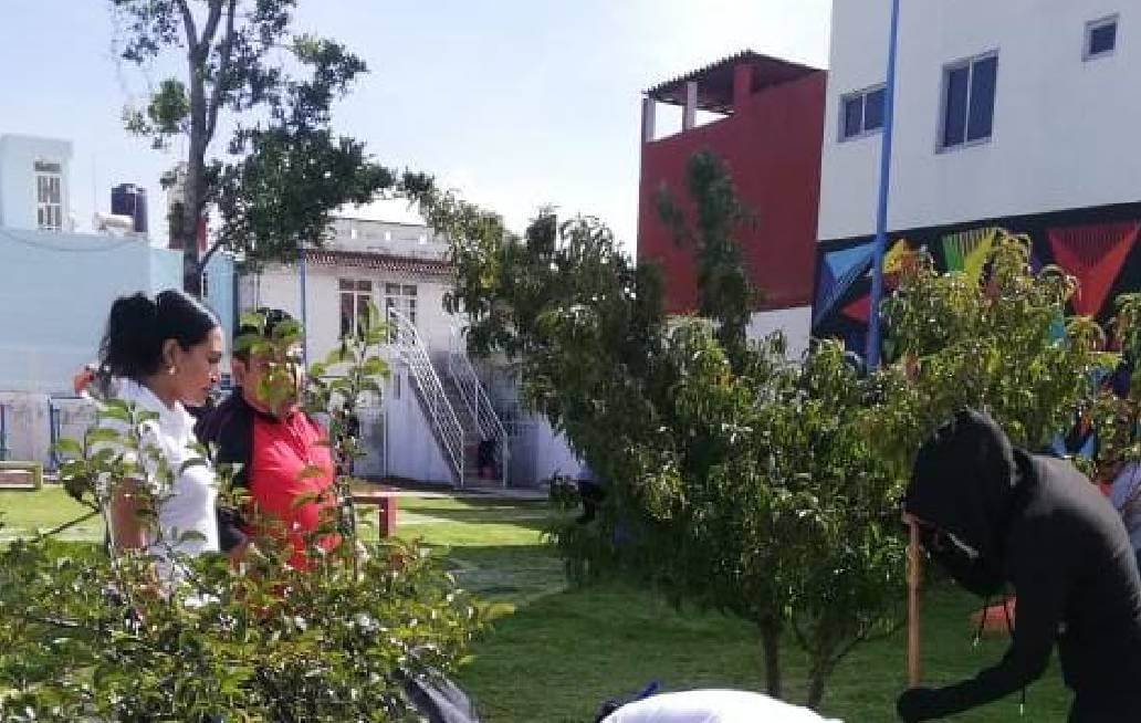 SMDIF Cuautlancingo encabeza faena comunitaria